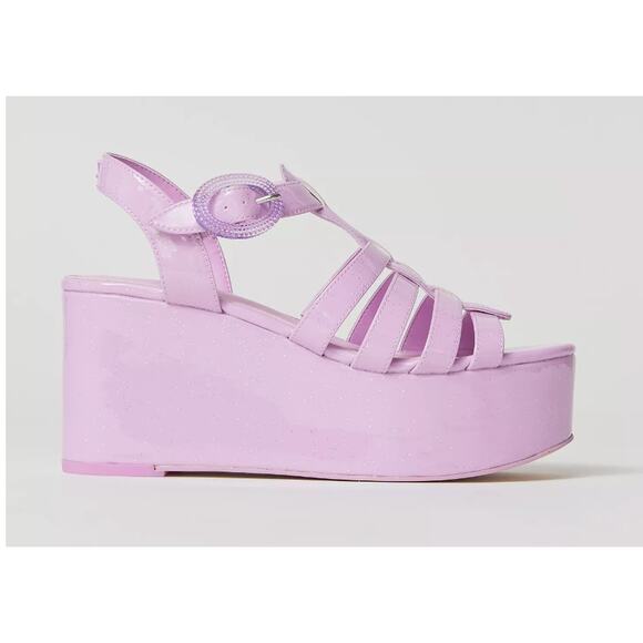 Circus NY By Sam Edelman GOLDA Platform Wedge Sandal | Sz 8.5, Orchid - Picture 8 of 8